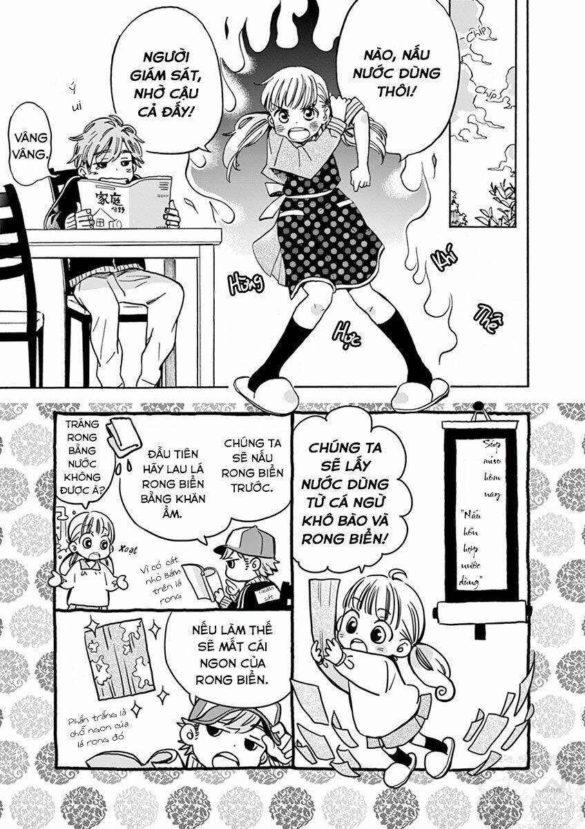 misoshiru de kanpai! chapter 2: nấu nước dùng nào! - Trang 2